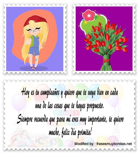 frases de cumpleaños para mi prima para compartir.#MensajitosDeCumpleañosParaMiPrima #MensajesDeCumpleañosParaMiPrima