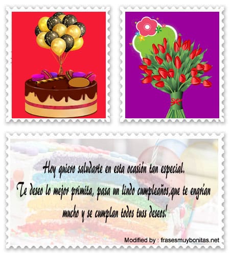 imágenes con palabras de cumpleaños para mi prima.#MensajitosDeCumpleañosParaMiPrima #MensajesDeCumpleañosParaMiPrima