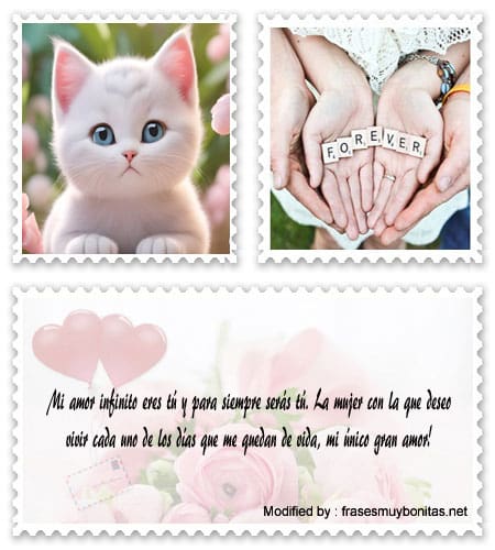 enviar frases románticas para la mujer que amo.#MensajesDeAmorParaNovios,#TarjetasDeAmorParaEnamorados