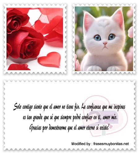 buscar originales frases románticas para enamorar por Messenger.#MensajesDeAmorParaNovios,#TarjetasDeAmorParaEnamorados