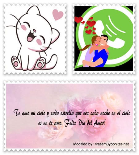 Mensajes bonitos y originales de amor y amistad para WhatsApp.#SaludosPara14DeFebrero,#FrasesPara14DeFebrero