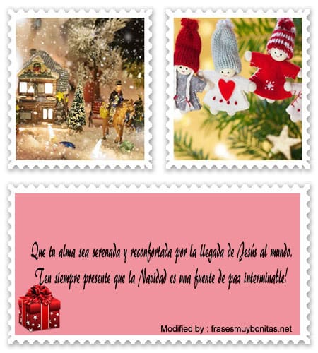 Frases con imágenes de Navidad para Facebook .#TarjetasDeNavidad,#SaludosDeNavidad