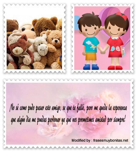 frases de reconciliación con una amiga.#MensajesDePerdónParaUnAmigo,#FrasesDePerdónParaUnAmigo