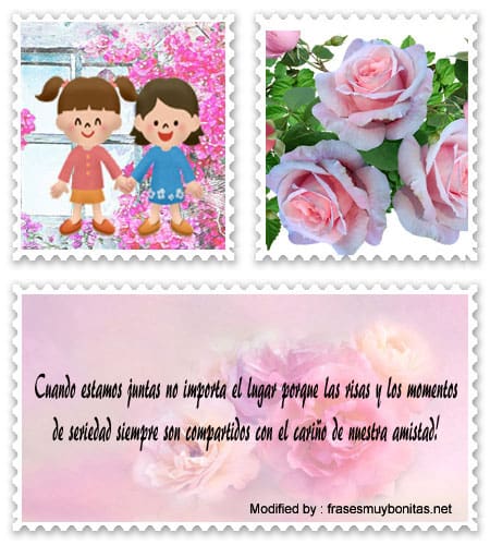 Bonitos textos para amigas verdaderas.#FrasesBonitasDeAmistad, #FrasesDeAmistadParaTarjetas,#FrasesDeAmistadParaDedicar