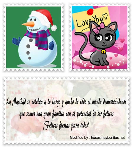 Bonitos mensajes de Navidad para enviar a mis amigos por Whatsapp.#MensajesDeNavidad,#FrasesDeNavidad #FelizNavidad 