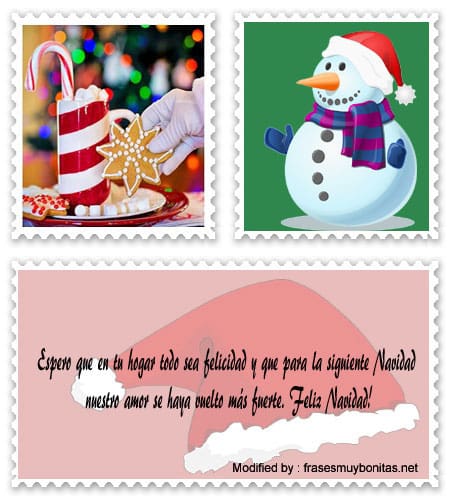 bonitas tarjetas con mensajes de Navidad para mi amor.#FrasesNavideñasParaMiNovia,#SaludosDeNavidadParaMiAmor